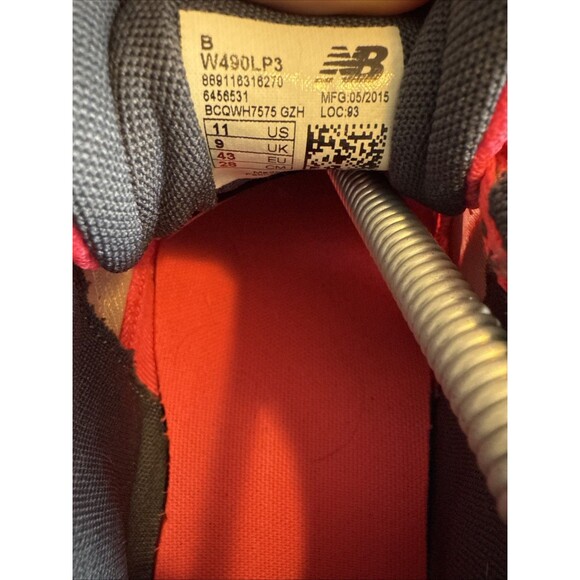 New Balance 490 V3 Sneakers Womens Speed Ride Running Shoes Size 11 Pink - Picture 8 of 11